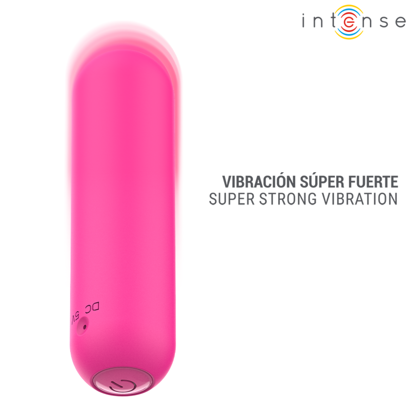 Intense-Judy Bullet Vibrator Reîncărcabil cu Telecomandă 8 INTENSE - JUDY RECHARGEABLE VIBRATING BULLET WITH REMOTE CONTROL PINK · Vibratoare (imaginea 2)