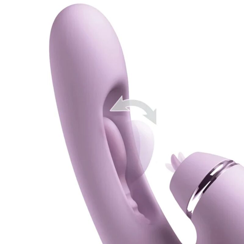 FANTASY FOR HER - G-TOUCH PULSE PRO PURPLE G-SPOT & CLITORAL RABBIT VIBRATOR — PIPEDREAMS · Vibratoare (imaginea 7)