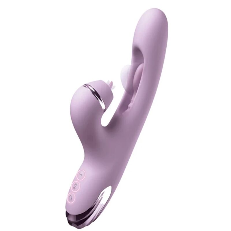 FANTASY FOR HER - G-TOUCH PULSE PRO PURPLE G-SPOT & CLITORAL RABBIT VIBRATOR — PIPEDREAMS · Vibratoare