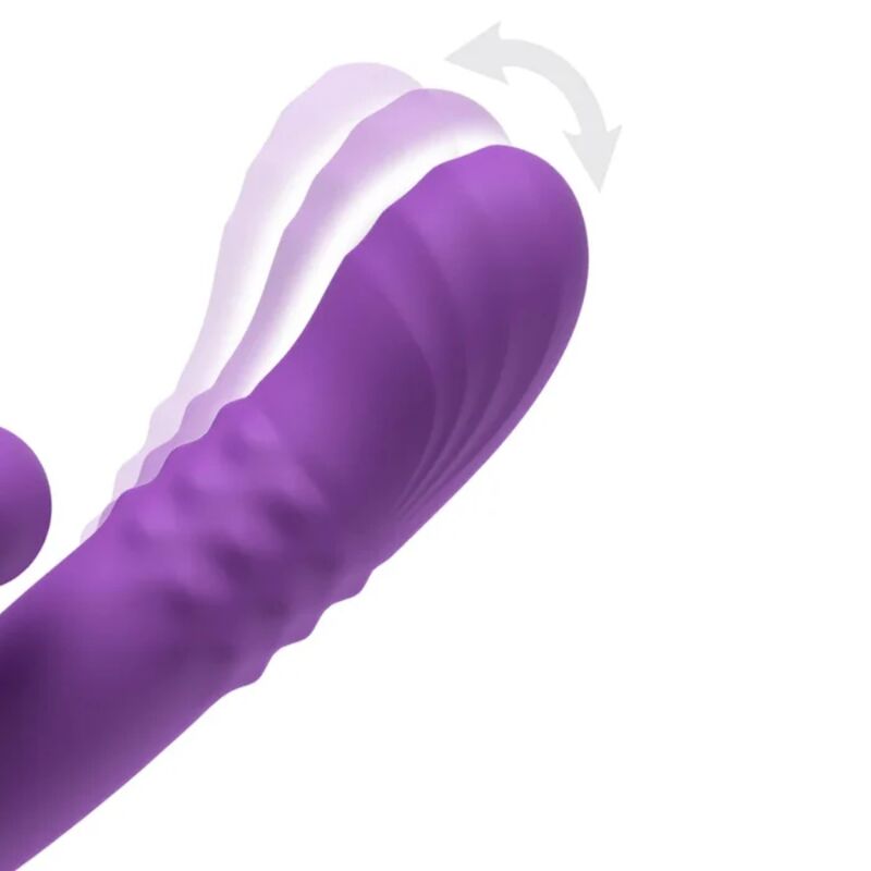 FANTASY FOR HER - HARMONI PRO PURPLE G-SPOT & CLITORAL RABBIT VIBRATOR — PIPEDREAMS · Vibratoare (imaginea 7)