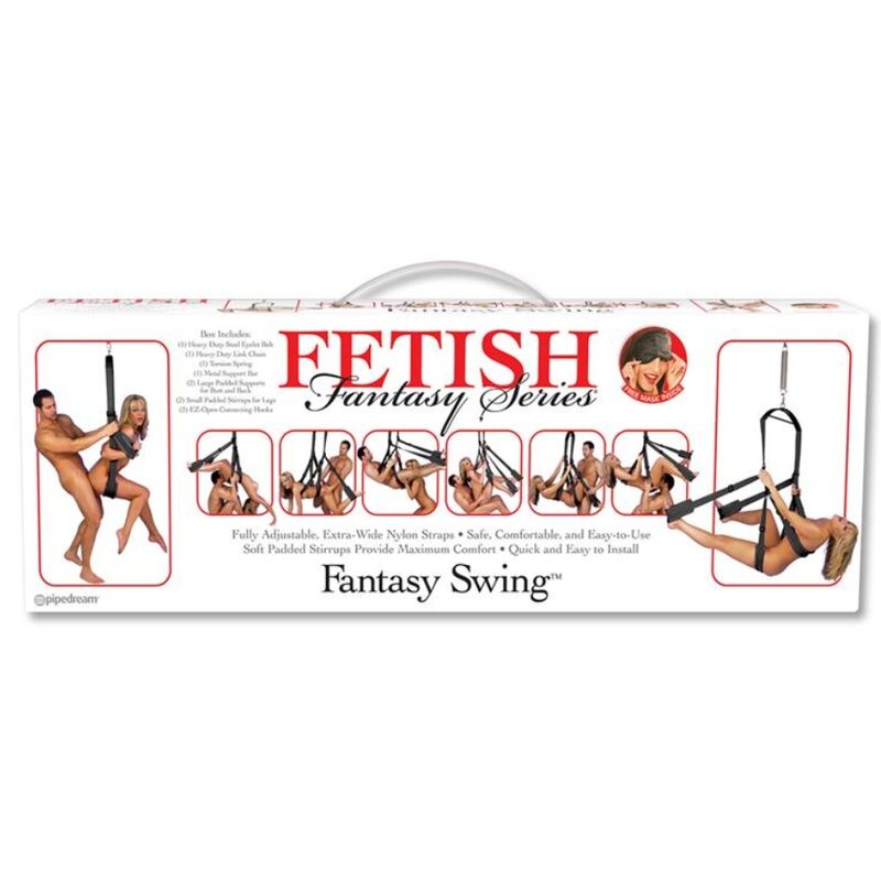 FETISH FANTASY SERIES - BLACK FANTASY SWING SEX SWING — PIPEDREAMS · Bondage & Catuse (imaginea 5)