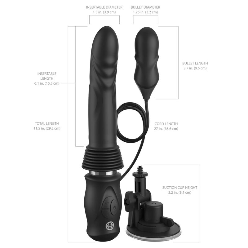 FETISH FANTASY SERIES - ULTIMATE SILICONE THRUSTER — PIPEDREAMS · Vibratoare (imaginea 4)