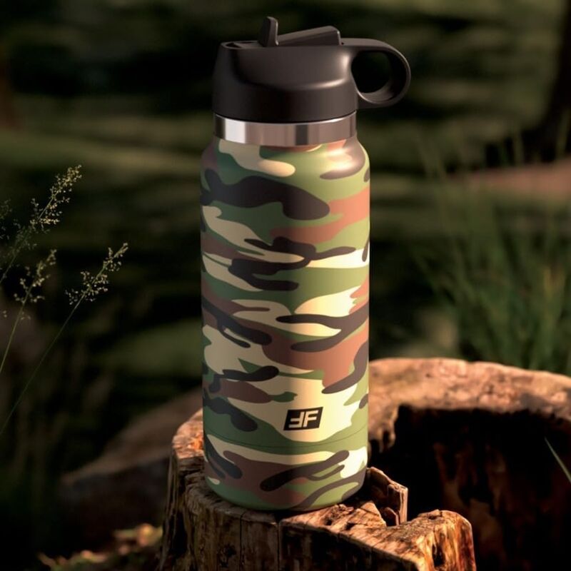 PDX PLUS - FAP FLASK HAPPY CAMPER DISCREET MASTURBATOR CAMOUFLAGE — PIPEDREAMS · Masturbatoare (imaginea 5)