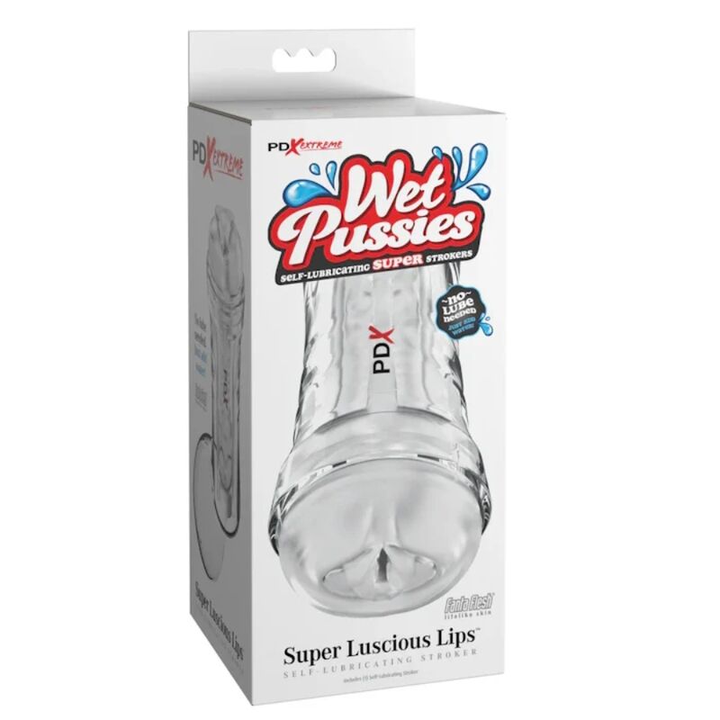 PDX EXTREME - WET PUSSIES SUPER LUSCIOUS LIPS MALE MASTURBATOR — PIPEDREAMS · Masturbatoare (imaginea 4)