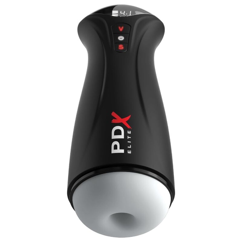 PDX ELITE - FAP-GASM CLEAR MALE MASTURBATOR WITH INTERMITTENT SUCTION — PIPEDREAMS · Masturbatoare