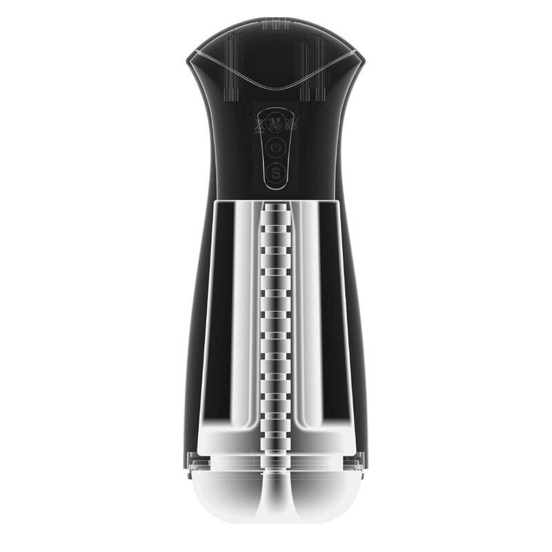 PDX Elite-Fap-Gasm Clear Masturbator cu Sucțiune 2 PDX ELITE - FAP-GASM CLEAR MALE MASTURBATOR WITH INTERMITTENT SUCTION — PIPEDREAMS · Masturbatoare (imaginea 2)