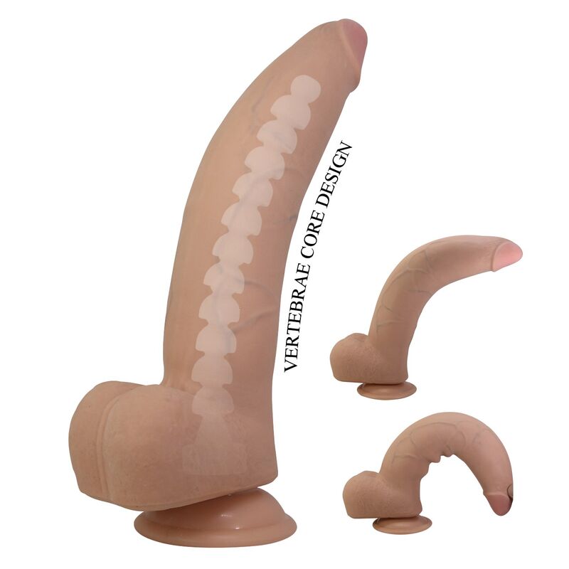 Pretty Love-Xander Dildo Realist 20 cm Natural 2 PRETTY LOVE - XANDER REALISTIC DILDO 20 CM Ø 5 CM NATURAL · Jucarii Anale (imaginea 2)