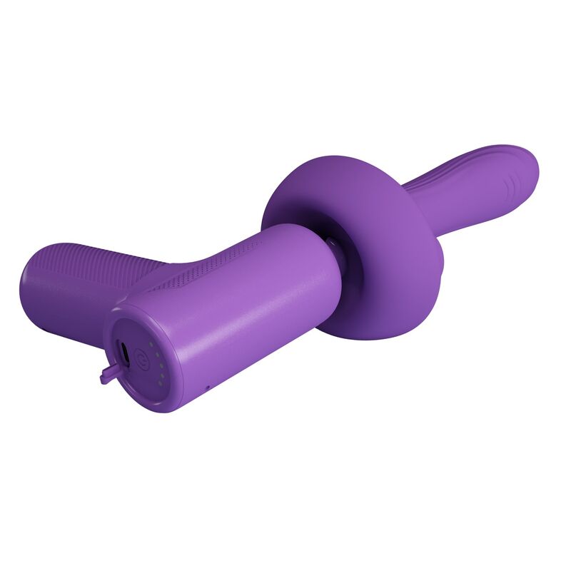 PRETTY LOVE - VITO THRUSTING MASSAGE GUN 5 MODES PURPLE · Vibratoare (imaginea 7)