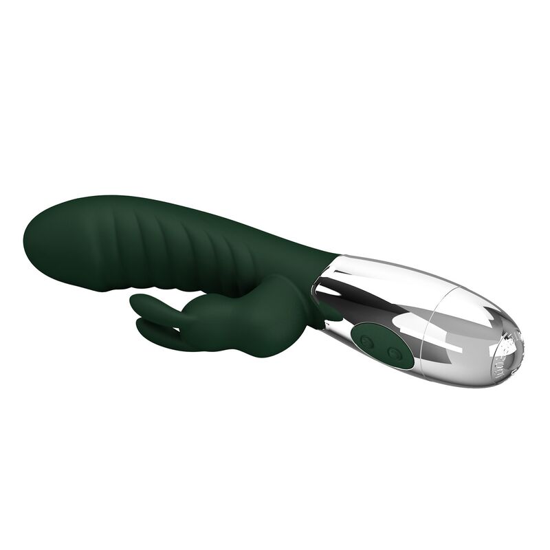 Pretty Love-Naughty Bunny Vibrator Rabbit 30 Funcții Verde 3 PRETTY LOVE - NAUGHTY BUNNY RABBIT VIBRATOR 30 FUNCTIONS USB RECHARGEABLE GREEN · Vibratoare (imaginea 3)