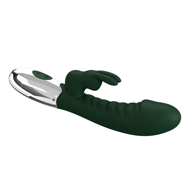 Pretty Love-Naughty Bunny Vibrator Rabbit 30 Funcții Verde 4 PRETTY LOVE - NAUGHTY BUNNY RABBIT VIBRATOR 30 FUNCTIONS USB RECHARGEABLE GREEN · Vibratoare (imaginea 4)