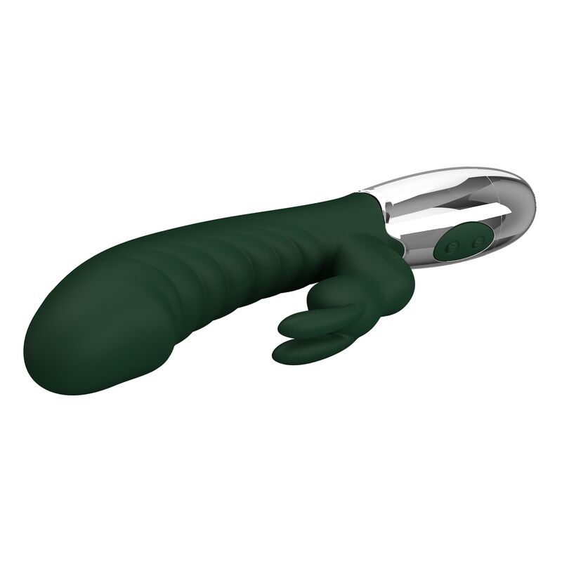 Pretty Love-Naughty Bunny Vibrator Rabbit 30 Funcții Verde 5 PRETTY LOVE - NAUGHTY BUNNY RABBIT VIBRATOR 30 FUNCTIONS USB RECHARGEABLE GREEN · Vibratoare (imaginea 5)
