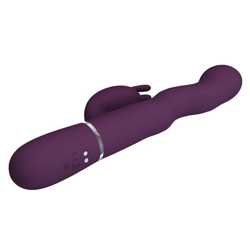 Pretty Love-Loursen Vibrator Rabbit cu Împingere Mov 6 PRETTY LOVE - LOURSEN RABBIT VIBRATOR WITH THRUSTING MOTION AND 7 VIBRATIONS USB RECHARGEABLE PURPLE · Vibratoare (imaginea 6)