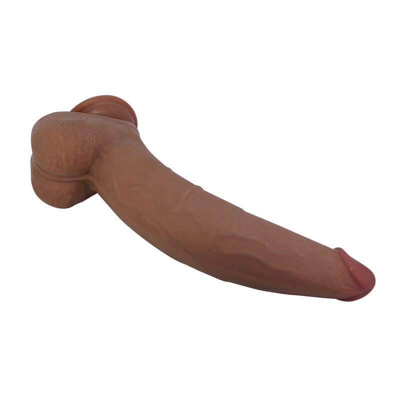 Pretty Love-Ulric Dildo Realist Flexibil 26 cm Maro 5 PRETTY LOVE - ULRIC REALISTIC FLEXIBLE DILDO 26 CM Ø 5.5 CM TPE BROWN · Dildo & Stimulatoare (imaginea 5)