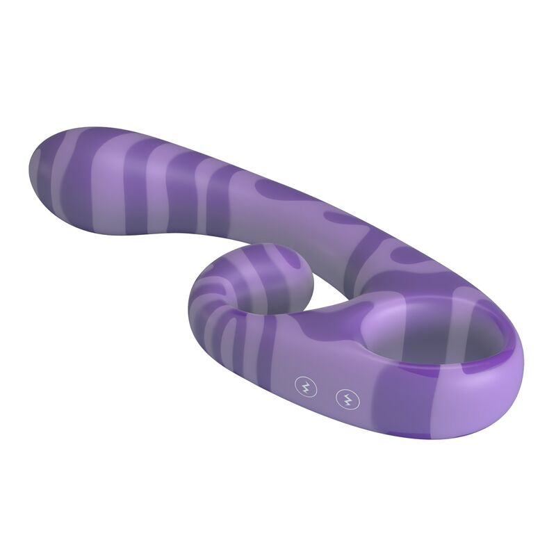 Pretty Love-Summer Vibrator Dublu cu Mâner 19 cm Mov 7 PRETTY LOVE - SUMMER DOUBLE-ENDED VIBRATOR WITH HANDLE 19 CM Ø 3.5 CM PURPLE · Vibratoare (imaginea 7)