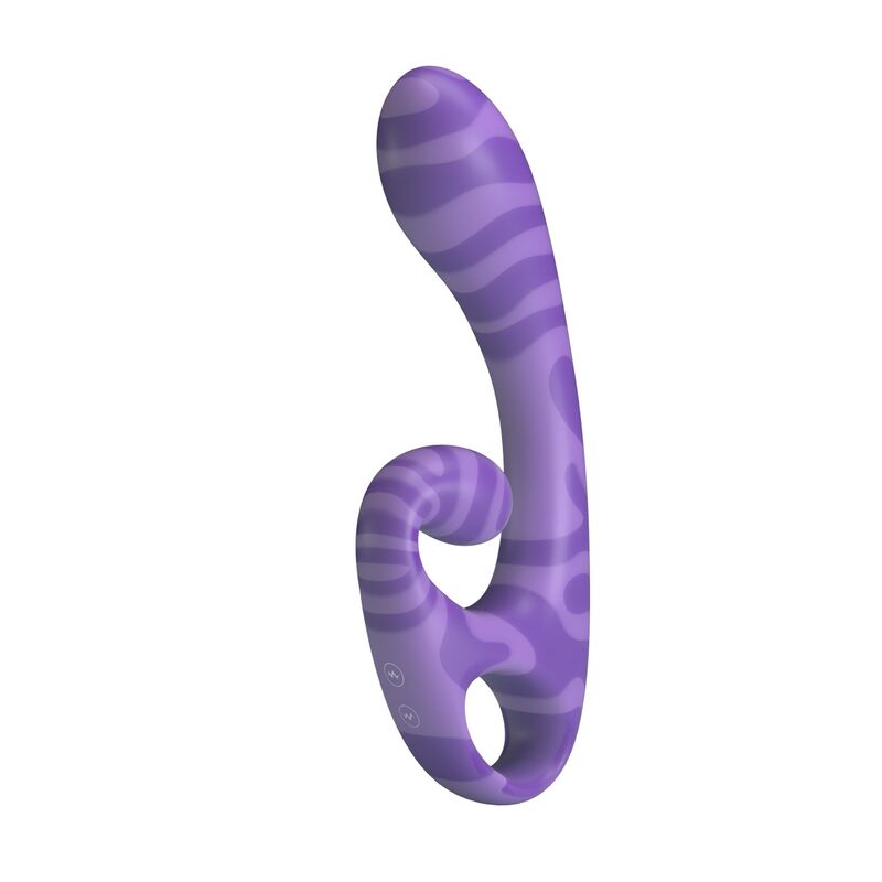 Pretty Love-Summer Vibrator Dublu cu Mâner 19 cm Mov 9 PRETTY LOVE - SUMMER DOUBLE-ENDED VIBRATOR WITH HANDLE 19 CM Ø 3.5 CM PURPLE · Vibratoare (imaginea 9)