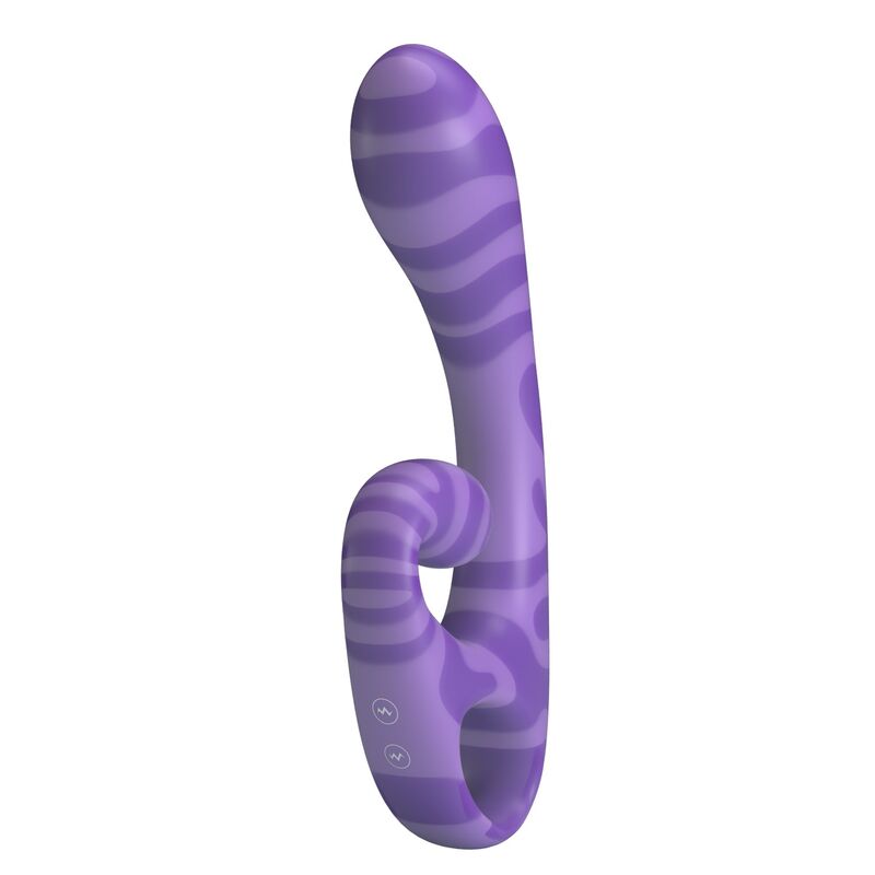 Pretty Love-Summer Vibrator Dublu cu Mâner 19 cm Mov 6 PRETTY LOVE - SUMMER DOUBLE-ENDED VIBRATOR WITH HANDLE 19 CM Ø 3.5 CM PURPLE · Vibratoare (imaginea 6)