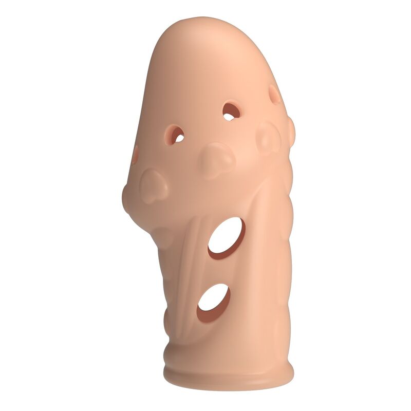 Pretty Love-Socker Manșon Texturat pentru Penis Natural 10 PRETTY LOVE - SOCKER TEXTURED PENIS SLEEVE NATURAL · Inele & Mansoane Penis (imaginea 10)