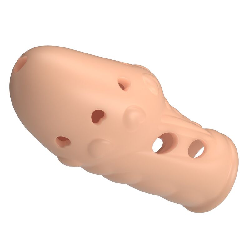Pretty Love-Socker Manșon Texturat pentru Penis Natural 5 PRETTY LOVE - SOCKER TEXTURED PENIS SLEEVE NATURAL · Inele & Mansoane Penis (imaginea 5)