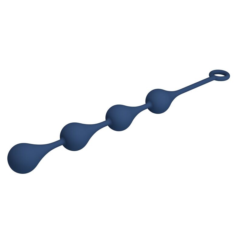 MR PLAY - BLUE SILICONE ANAL BEADS SIZE L 42.6 CM · Jucarii Anale (imaginea 8)