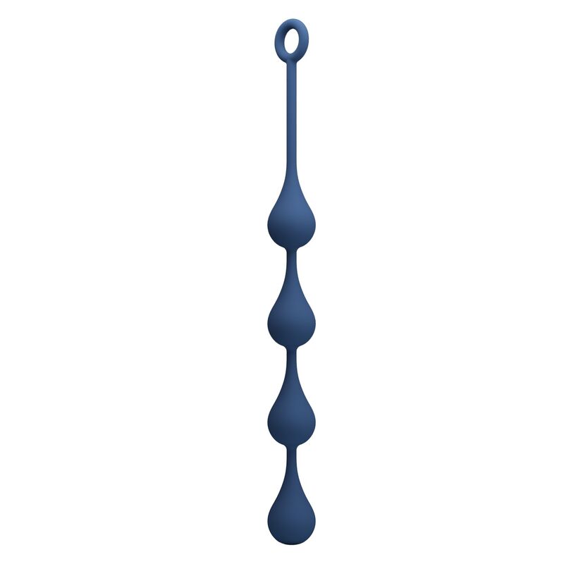 MR PLAY - BLUE SILICONE ANAL BEADS SIZE L 42.6 CM · Jucarii Anale (imaginea 4)