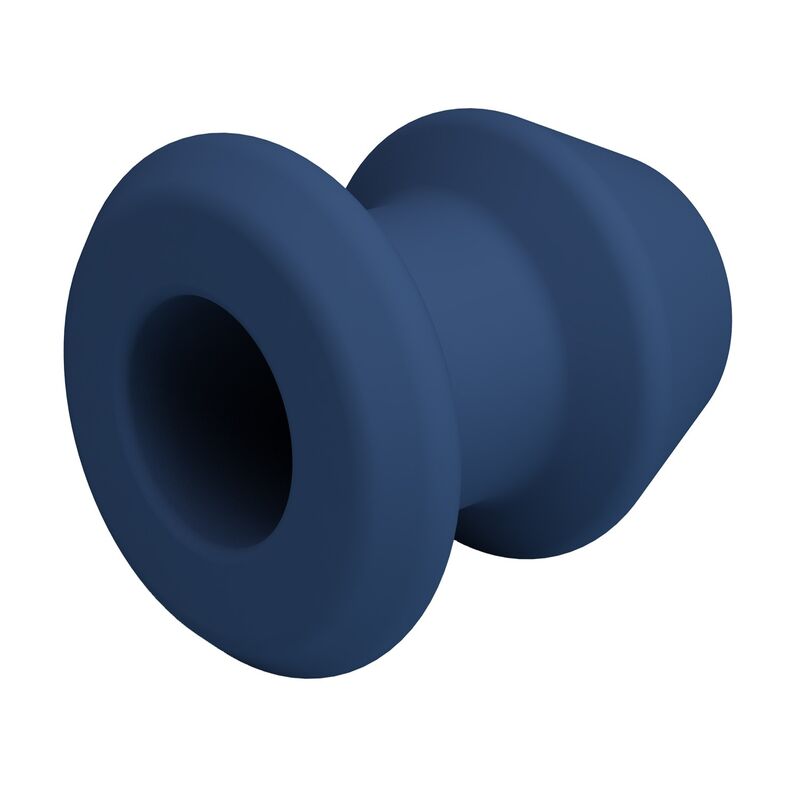 MR PLAY - JACK BLUE SILICONE HOLLOW ANAL PLUG SIZE M · Jucarii Anale (imaginea 4)