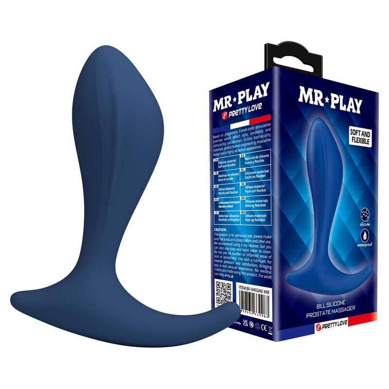 MR PLAY - BLUE PROSTATE MASSAGER · Jucarii Anale (imaginea 8)