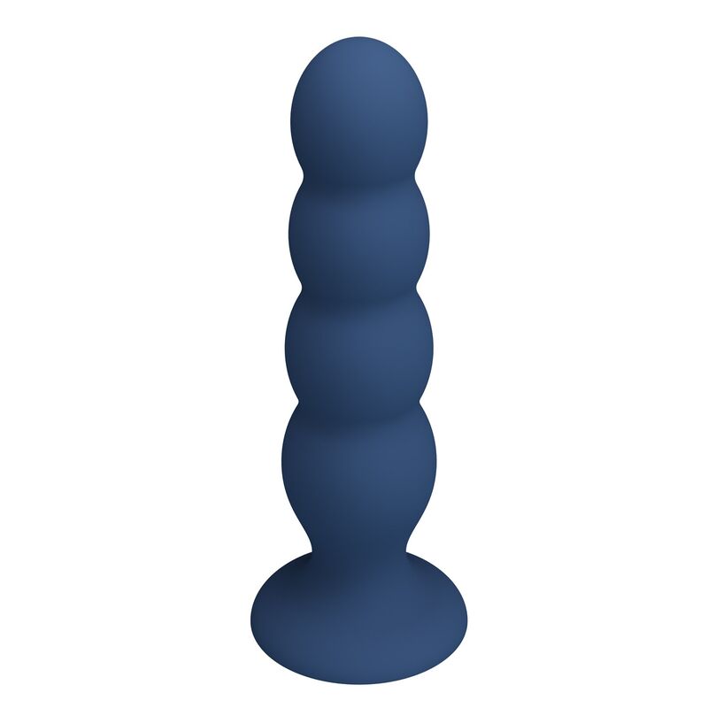 MR PLAY - ANAL PLUG WITH 4 METAL BALLS AND SUCTION CUP BLUE · Jucarii Anale (imaginea 4)