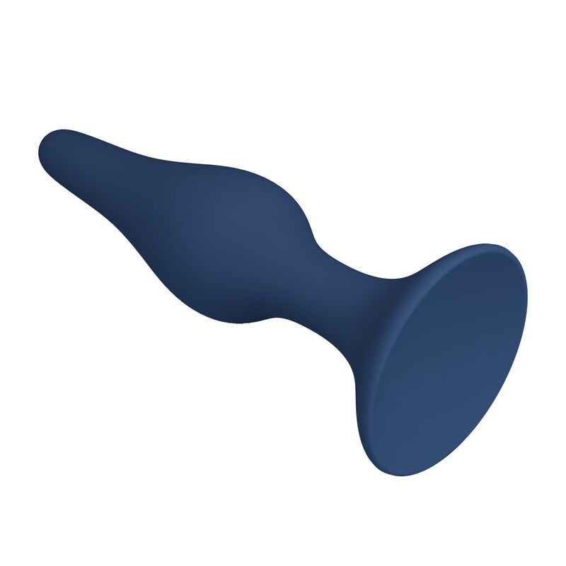 MR PLAY - TAPERED SILICONE ANAL PLUG BLUE XL · Jucarii Anale (imaginea 3)