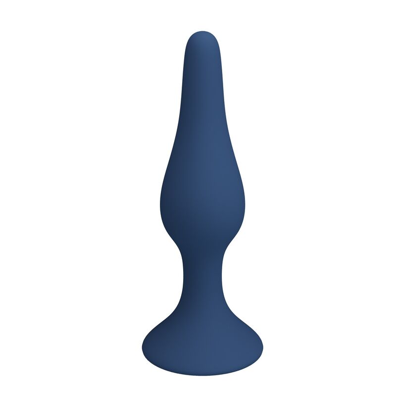 MR PLAY - TAPERED SILICONE ANAL PLUG BLUE XL · Jucarii Anale (imaginea 5)