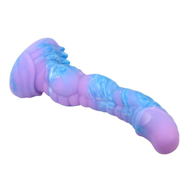POWER MONSTERS - ALIEN FANTASY SILICONE DILDO 20.5 CM Ø 4.8 CM · Dildo & Stimulatoare (imaginea 4)