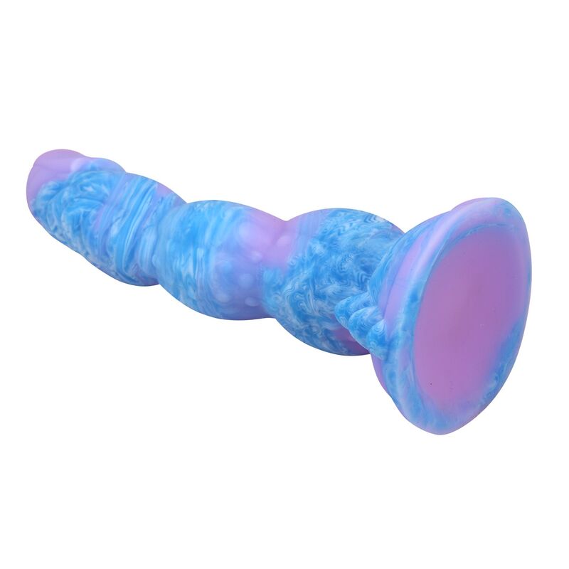 POWER MONSTERS - ALIEN FANTASY SILICONE DILDO 20.5 CM Ø 4.8 CM · Dildo & Stimulatoare (imaginea 5)