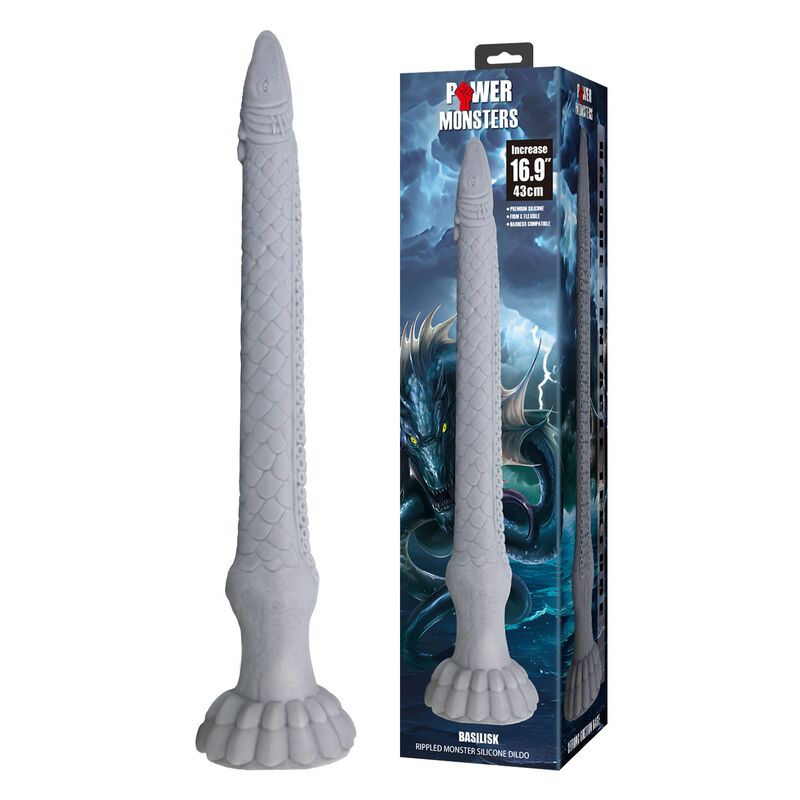 Power Monsters-Basilisk Dildo Fantezie Silicon 43 cm