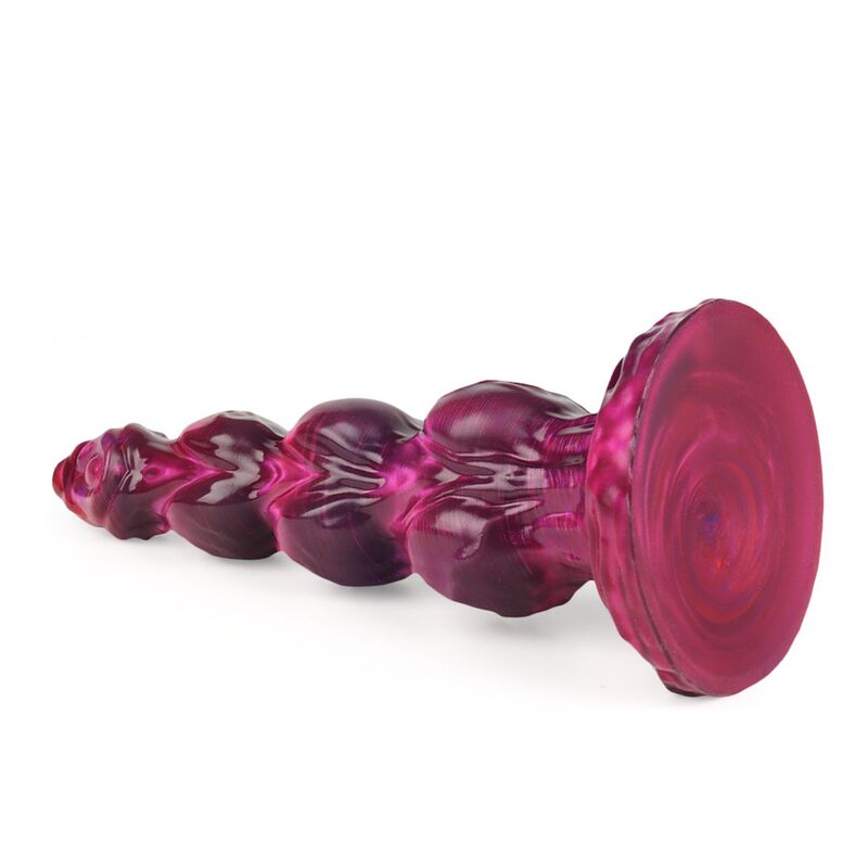 Power Monsters-Primal Beastlord Dildo Fantasy 26 cm Roz 4 POWER MONSTERS - PRIMAL BEASTLORD PINK TRANSLUCENT FANTASY SILICONE DILDO 26 CM Ø 5 CM · Dildo & Stimulatoare (imaginea 4)