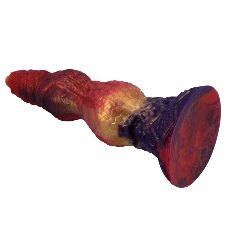 Power Monsters-Savage Beastlord Dildo Fantasy 24 cm 5 POWER MONSTERS - SAVAGE BEASTLORD TRICOLOR FANTASY SILICONE DILDO 24 CM Ø 5 CM · Dildo & Stimulatoare (imaginea 5)