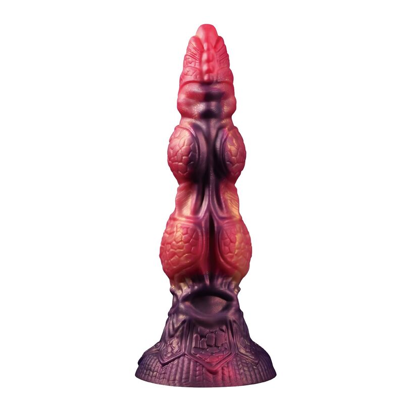 Power Monsters-Savage Beastlord Dildo Fantasy 24 cm 8 POWER MONSTERS - SAVAGE BEASTLORD TRICOLOR FANTASY SILICONE DILDO 24 CM Ø 5 CM · Dildo & Stimulatoare (imaginea 8)