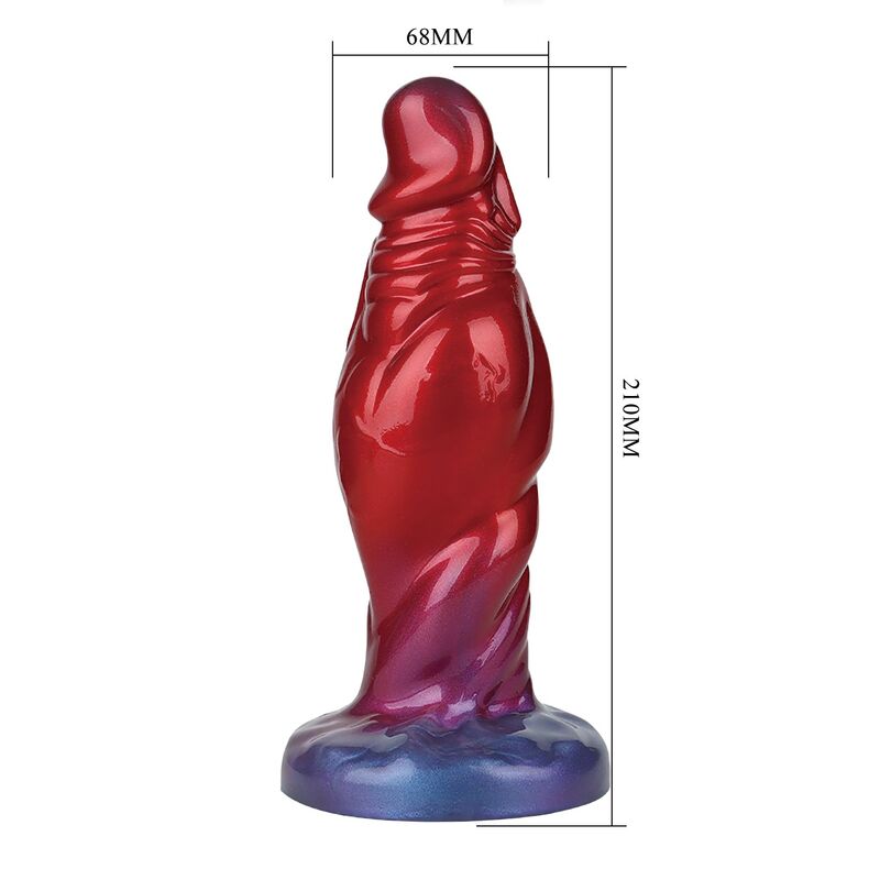 Power Monsters-Shadow Behemoth Dildo Gonflabil 22 cm 5 POWER MONSTERS - SHADOW BEHEMOTH BICOLOR INFLATABLE FANTASY SILICONE DILDO 22 CM Ø 5 CM · Jucarii Anale (imaginea 5)