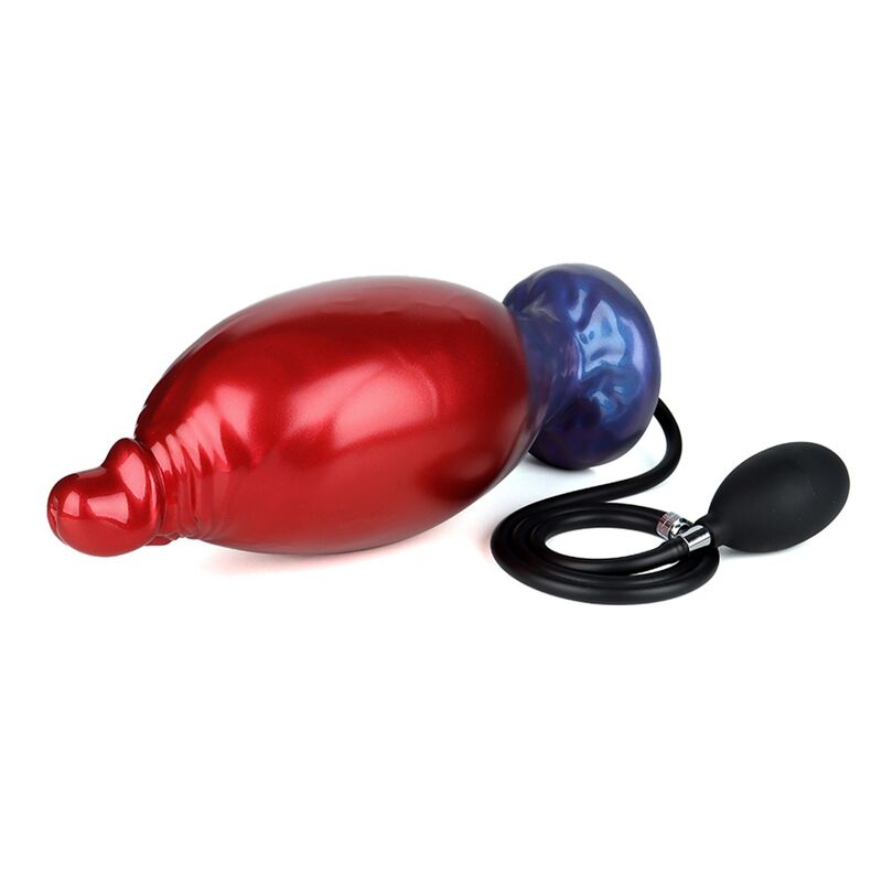 Power Monsters-Shadow Behemoth Dildo Gonflabil 22 cm 2 POWER MONSTERS - SHADOW BEHEMOTH BICOLOR INFLATABLE FANTASY SILICONE DILDO 22 CM Ø 5 CM · Jucarii Anale (imaginea 2)