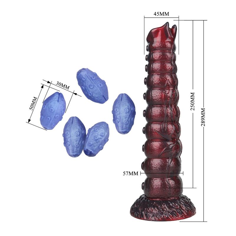 Power Monsters-Voidclaw Brute Dildo Gonflabil 29 cm 4 POWER MONSTERS - VOIDCLAW BRUTE BICOLOR INFLATABLE FANTASY SILICONE DILDO 29 CM Ø 5.7 CM · Dildo & Stimulatoare (imaginea 4)