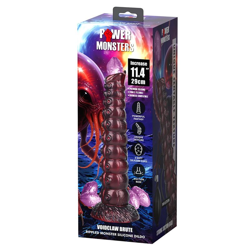 Power Monsters-Voidclaw Brute Dildo Gonflabil 29 cm 6 POWER MONSTERS - VOIDCLAW BRUTE BICOLOR INFLATABLE FANTASY SILICONE DILDO 29 CM Ø 5.7 CM · Dildo & Stimulatoare (imaginea 6)
