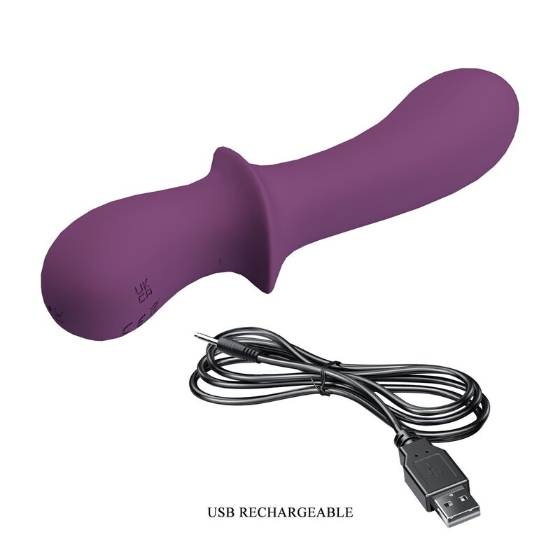 Pretty Love-Abigail Vibrator Reîncărcabil 10 Funcții Mov 8 PRETTY LOVE - ABIGAIL RECHARGEABLE VIBRATOR 10 FUNCTIONS PURPLE · Vibratoare (imaginea 8)