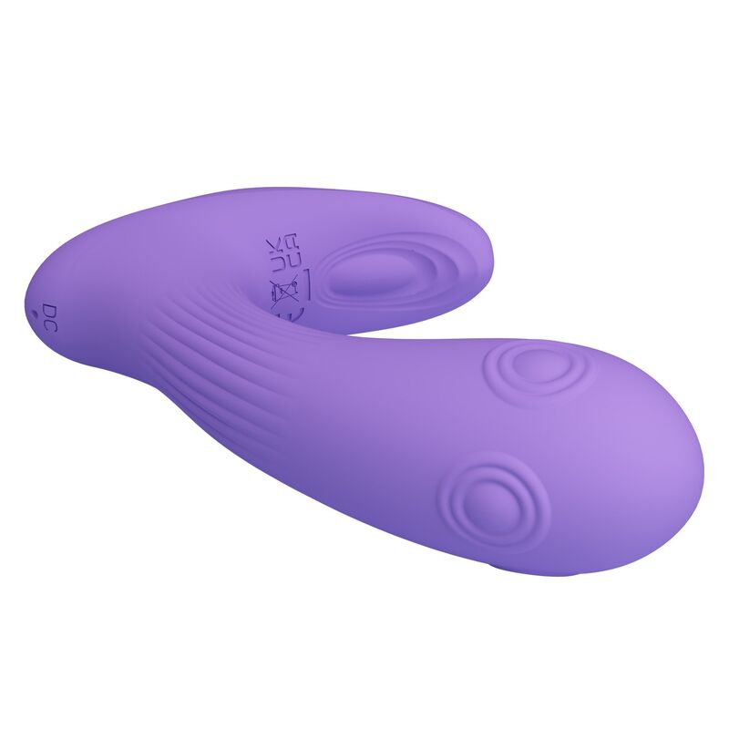 Pretty Love-Andromeda Vibrator cu Împingere și Vibrații Mov 9 PRETTY LOVE - ANDROMEDA RECHARGEABLE DUAL STIMULATION VIBRATOR PURPLE · Vibratoare (imaginea 9)