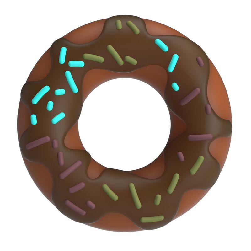 Pretty Love-Super Donut Inel pentru Penis din Silicon