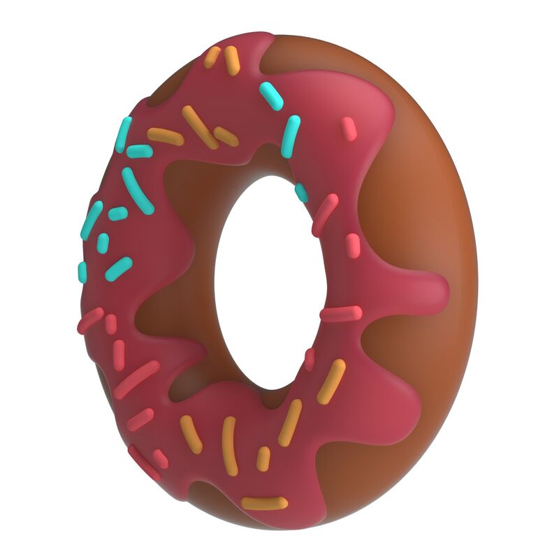 Pretty Love-Super Donut Inel pentru Penis din Silicon 14 PRETTY LOVE - SUPER DONUT PENIS RING PINK · Inele & Mansoane Penis (imaginea 7)