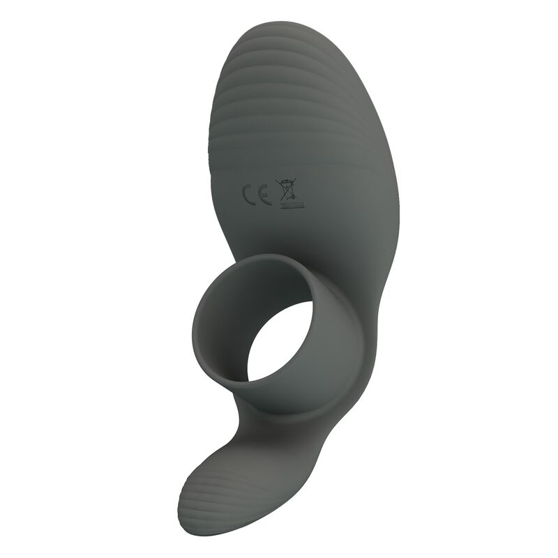 PRETTY LOVE - RECHARGEABLE VIBRATING RING WITH DUAL STIMULATION · Inele & Mansoane Penis