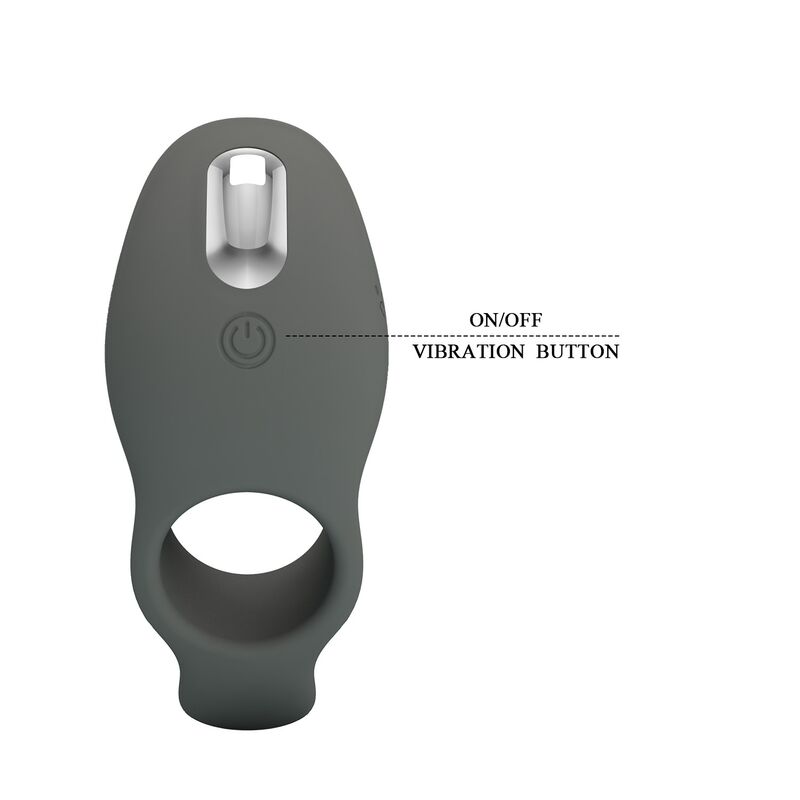 Pretty Love-Inel Vibrator Reîncărcabil cu Stimulare Dublă 4 PRETTY LOVE - RECHARGEABLE VIBRATING RING WITH DUAL STIMULATION · Inele & Mansoane Penis (imaginea 4)