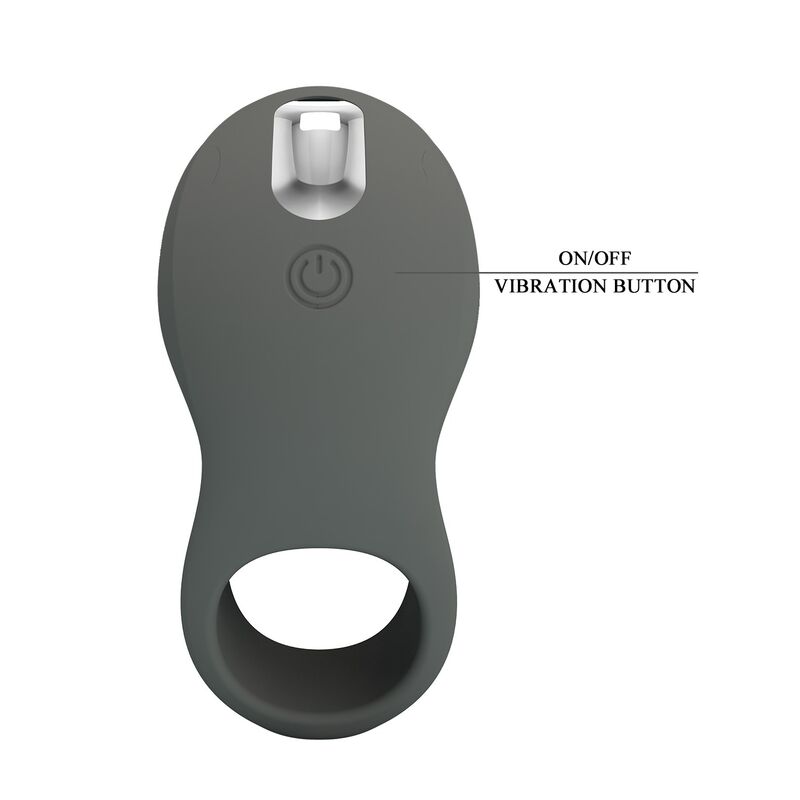 Pretty Love-Inel Vibrator Reîncărcabil cu Stimulator Dublu 5 PRETTY LOVE - RECHARGEABLE VIBRATING RING WITH DUAL STIMULATOR · Inele & Mansoane Penis (imaginea 5)