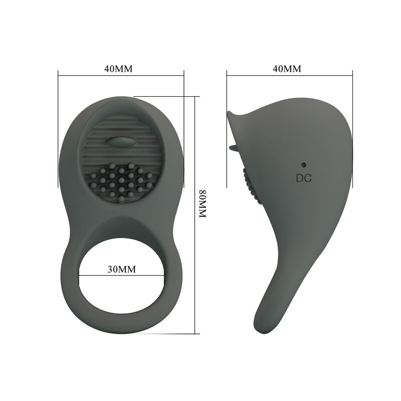Pretty Love-Inel Vibrator Reîncărcabil cu Efect Oral 7 PRETTY LOVE - RECHARGEABLE VIBRATING RING WITH ORAL STIMULATION · Inele & Mansoane Penis (imaginea 7)