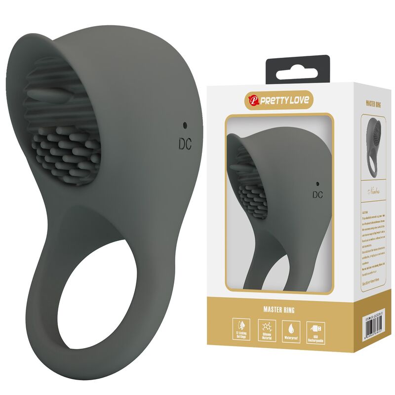 Pretty Love-Inel Vibrator Reîncărcabil cu Efect Oral 8 PRETTY LOVE - RECHARGEABLE VIBRATING RING WITH ORAL STIMULATION · Inele & Mansoane Penis (imaginea 8)