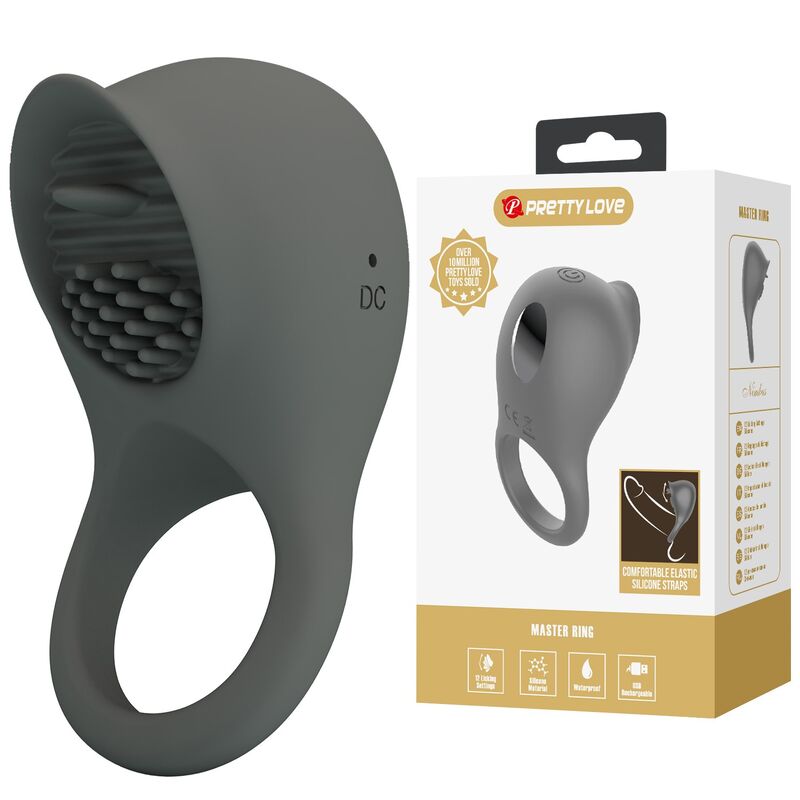 Pretty Love-Inel Vibrator Reîncărcabil cu Efect Oral 10 PRETTY LOVE - RECHARGEABLE VIBRATING RING WITH ORAL STIMULATION · Inele & Mansoane Penis (imaginea 10)