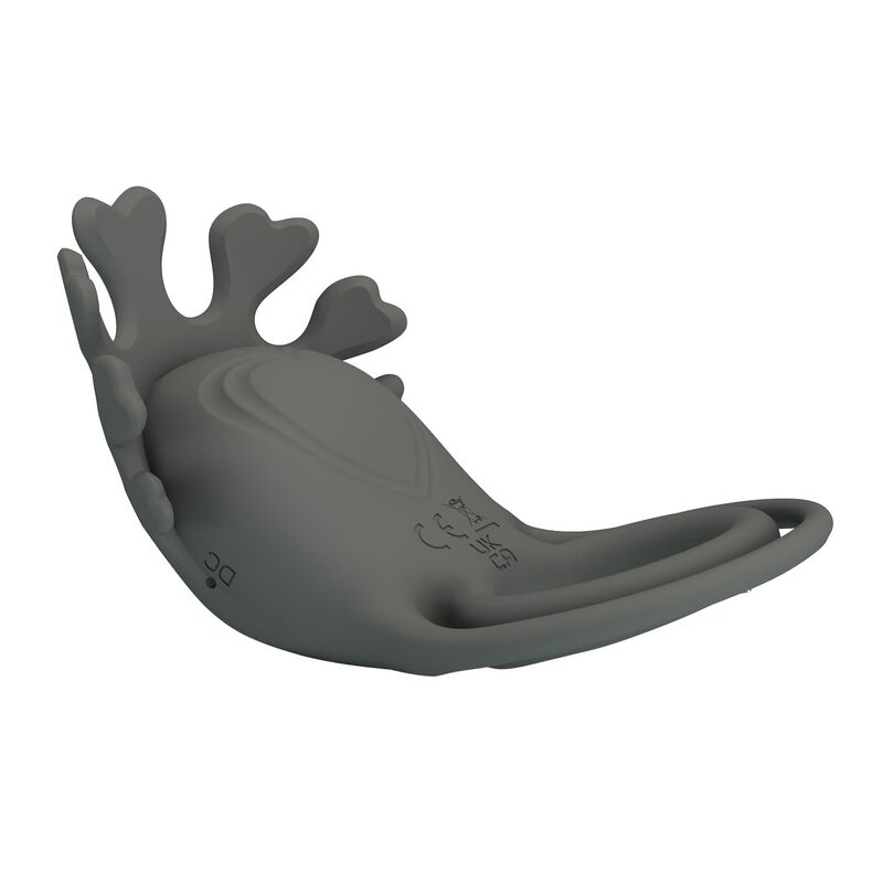 PRETTY LOVE - RECHARGEABLE VIBRATING RING WITH STIMULATOR · Inele & Mansoane Penis (imaginea 6)